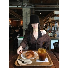 批发sheepland大v领麻花针织开衫内搭<b class='q'>蕾丝拼接</b>吊带背心两件套女秋冬