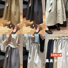 批发2026春夏秋季新款爆款时尚百搭高腰显瘦A字半身裙