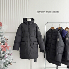 批发Skk Store  90白鸭绒大被子加厚连帽<b class='q'>中长款</b><b class='q'>羽绒服</b>外套冬
