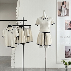 批发COOLLINE林子熙 “钟爱少女感”easy fitting系列针织套组/连衣裙