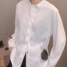批发法式别致气质高端百搭春秋新款长袖<b class='q'>衬衫</b>