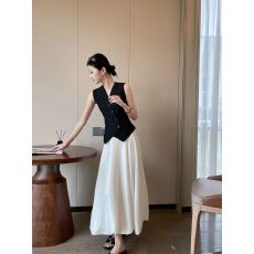 批发新款马甲无袖西装马甲背心春秋夏季短款时尚修身显瘦坎肩气质上衣