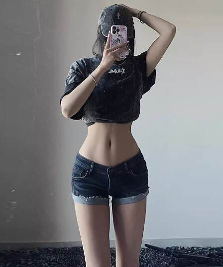 아메리칸 레트로 진한 파란색 펭 넓적 다리 데님 반바지 여성 여름 빅 사이즈 핫걸 y2k 몸매 가꾸기 슬림해 보이는 타이트 스커트 뜨거운 바지