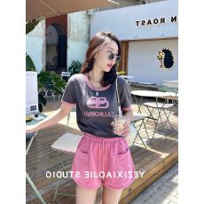 批发鱼鳞 夏季新款宽松休闲显瘦阔腿百搭<b class='q'>短裤</b>女