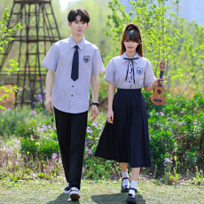 批发实拍小中大学生<b class='q'>校服</b>JK制服表演服毕业照团购服衬衫套装班服