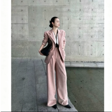 批发2026秋季时尚<b class='q'>套装</b>女气质外套+高腰西装裤<b class='q'>休闲</b>百搭两件套