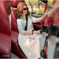 批发夏季新款时尚气质宽松无袖<b class='q'>连衣裙</b>