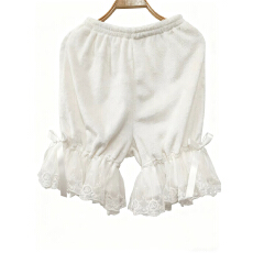 批发实拍实价~日系软妹秋冬Lolita<b class='q'>蕾丝</b>花边南瓜裤加绒汉服打底灯笼裤