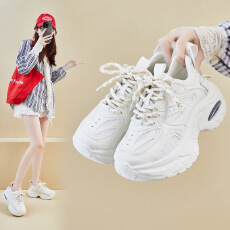 批发ins<b class='q'>韩版</b>新款老爹鞋女2025秋季学生运动跑步休闲街拍厚底增高女鞋