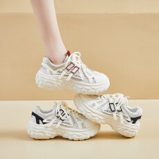 批发ins<b class='q'>韩版</b>新款老爹鞋女2025秋季学生运动跑步休闲鞋厚底增高女鞋