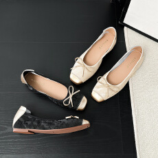 批发法式气质蝴蝶结玛丽珍单鞋2025<b class='q'>夏</b>季新款时尚平底休闲鞋女
