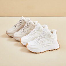 批发ins韩版新款加绒老爹鞋女2025<b class='q'>冬</b>季学生运动跑步休闲鞋增高女鞋