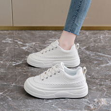 2026春季小白鞋新款韩版ins女学生厚底增高运动跑步板鞋休闲鞋