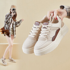 批发2026春季小白鞋新款韩版ins女学生厚底增高运动板鞋<b class='q'>休闲</b>街拍女鞋
