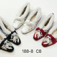 批发新中式<b class='q'>复古</b>国风旗袍鞋红色2025新款气质粗跟玛丽珍女士单鞋妈妈鞋