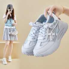 批发ins潮韩版新款老爹鞋女2026<b class='q'>夏季</b>学生运动休闲鞋网面透气增高鞋子