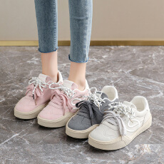 批发2026春季小白鞋新款韩版ins女学生厚底增高运动板鞋休闲街拍