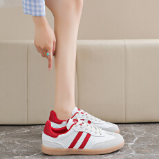 批发2026春季新款德训小白鞋ins韩版女学生板鞋运动跑步<b class='q'>休闲</b>街拍