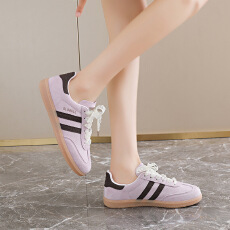 批发2026春季新款德训小白鞋ins韩版女学生板鞋运动跑步<b class='q'>休闲</b>街拍
