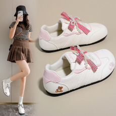 2026春季德训小白鞋新款韩版ins女学生增高运动板鞋休闲街拍