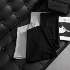 孕妇韩版简约春秋季无托腹纯色休闲裤松紧修身百搭显瘦微喇裤秋冬