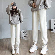 批发妇裤<b class='q'>春秋</b>冬外穿雪尼尔阔腿休闲宽松大码加绒加厚长<b class='q'>打底裤</b>孕妇装