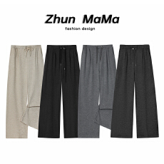 批发孕妇春秋款宽松型休闲日常秋季<b class='q'>运动</b><b class='q'>长裤</b>简约直筒阔腿裤<b class='q'>女</b>秋季