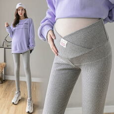 批发<b class='q'>孕妇</b><b class='q'>裤</b>春秋低腰托腹裤网红小脚裤小个子九分裤薄款夏款春装打底裤