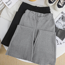 批发孕妇裤春秋低腰托腹裤网红喇叭裤小个子九分裤薄款夏款春装<b class='q'>打底裤</b>