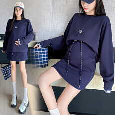 批发<b class='q'>孕妇</b><b class='q'>秋装</b>套装时尚款2026<b class='q'>新款</b>纯棉网红卫衣中长款打底裤子两件套女