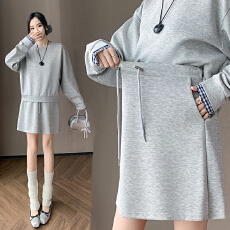 批发<b class='q'>孕妇</b><b class='q'>秋装</b>套装时尚款春秋<b class='q'>新款</b>纯棉网红卫衣短裙打底裤子绝美两件套