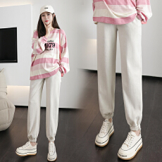 批发孕妇裤子春秋款外穿小个子直筒阔腿裤秋装秋季孕早期打底长裤春秋