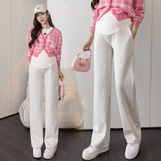 批发孕妇裤子常规款<b class='q'>春秋</b>款高个子直筒阔腿裤秋装秋季孕<b class='q'>打底裤</b>秋装