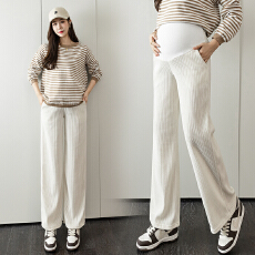 批发孕妇裤子休闲打底裤春秋新款大码托腹裤子秋款外穿棉裤秋装