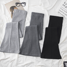 批发孕妇裤子春秋款外穿纯棉新款秋装微喇叭裤秋季薄款打底裤秋季