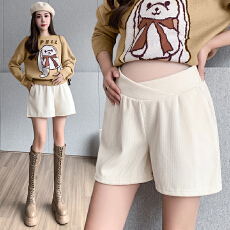 批发孕妇低腰裤子秋季外穿雪尼尔短裤春秋新款孕妇打底裤春秋怀孕靴裤