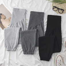 批发4XL孕妇裤子<b class='q'>春秋</b>款外穿加长款收腿裤秋装秋季孕早期打底长裤秋装