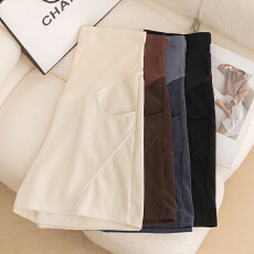 批发孕妇低腰裤子秋季外穿雪尼尔<b class='q'>短裤</b>2026新款孕妇<b class='q'>打底</b>裤春秋怀孕靴裤