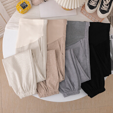 批发孕妇裤子春秋款外穿小个子直筒阔腿裤秋装秋季孕早期<b class='q'>打底</b><b class='q'>长裤</b>春秋