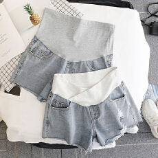 批发<b class='q'>孕妇</b><b class='q'>裤子</b>低腰<b class='q'>打底裤</b>夏季牛仔短裤夏装新款<b class='q'>孕妇</b><b class='q'>裤子</b>外穿三分热裤夏