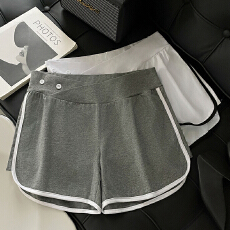 批发孕妇短裤女<b class='q'>夏季</b>外穿宽松阔腿三分短裤纯棉休闲裤子夏天夏装托腹裤