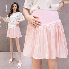 批发孕妇半身裙<b class='q'>夏季</b>托腹反光a字裙半身孕妇短裙裤裙<b class='q'>夏季</b>休闲孕妇装