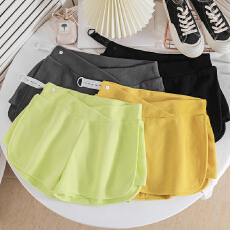 批发孕妇休闲运动<b class='q'>短裤</b><b class='q'>女</b>夏季薄款外穿孕妇裤夏宽松阔腿打底裤夏装裤子