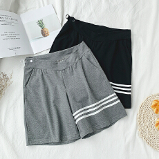 批发孕妇短裤<b class='q'>夏季</b>外穿<b class='q'>孕妇裤</b>子女夏天薄款纯棉阔腿五分大码孕妇装夏装