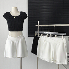 孕妇短裤夏季外穿时尚薄款低腰三分宽松空气棉运动打底裤夏装