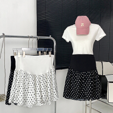 批发孕妇装夏天短裤舒适薄款雪纺波点休闲宽松阔腿裤夏季外穿打底裤裙