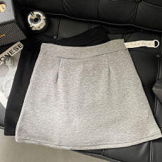 批发孕妇短裙<b class='q'>夏</b>季薄款外穿百搭灰色包臀A字托腹半身裙小个子裙裤<b class='q'>夏</b>装