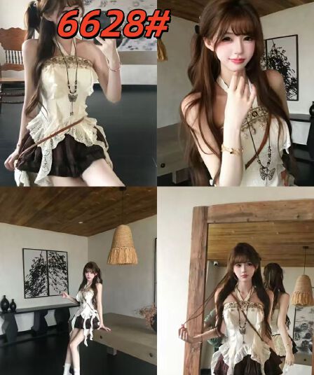 루이 茜 웨이 Sher S 유목민 소녀 봄 여름 보헤미안 바람 중국 스타일 의류 맨위 반 스커트 r66606-1h