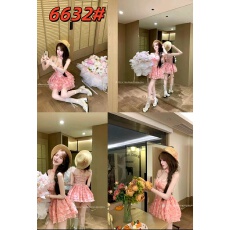 批发瑞茜·威瑟斯 花野迷踪 春夏纯欲公主风中式服装<b class='q'>连衣裙</b>子 R9419D