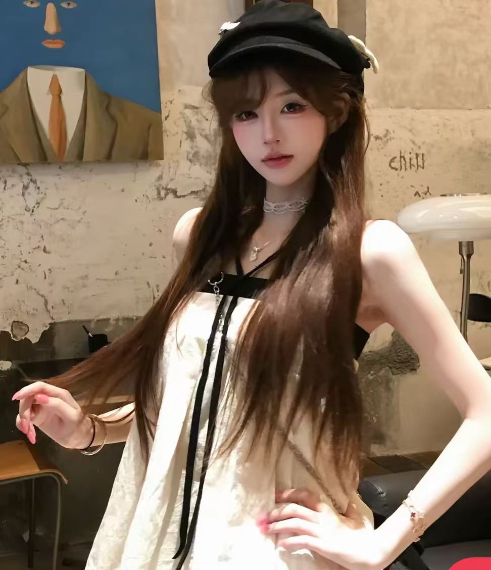 루이 茜 웨이 Sher S 서울 주말 봄 여름 순수한 욕망 핫걸 바람 중국 스타일 의류 맨위 하프 치마 r3770w